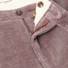 Tapered Cotton-Blend Corduroy Trousers - E1