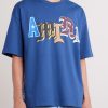 Varsity Patch Logo-Print Cotton-Jersey T-Shirt - FR Varsity Patch Logo-Print Cotton-Jersey T-Shirt - FR