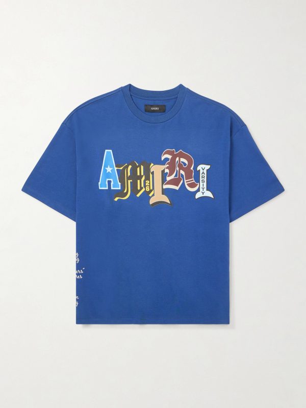 Varsity Patch Logo-Print Cotton-Jersey T-Shirt Varsity Patch Logo-Print Cotton-Jersey T-Shirt