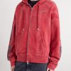 Studded Cotton-Jersey Zip-Up Hoodie - FR Studded Cotton-Jersey Zip-Up Hoodie - FR
