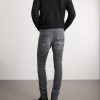 Hollywood Skinny-Fit Embellished Jeans - BK Hollywood Skinny-Fit Embellished Jeans - BK