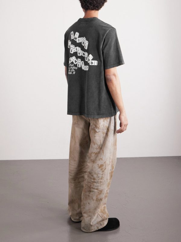 Logo-Print Cotton-Jersey T-Shirt - BK Logo-Print Cotton-Jersey T-Shirt - BK
