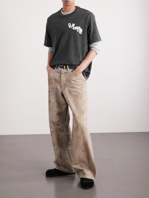 Logo-Print Cotton-Jersey T-Shirt - OU Logo-Print Cotton-Jersey T-Shirt - OU