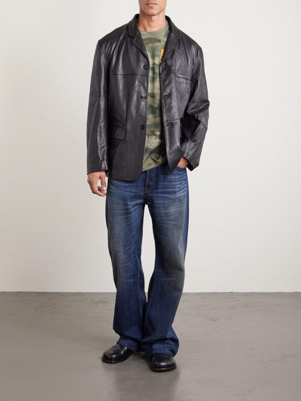 AMIRI Eagle Camouflage and Logo-Print Cotton-Jersey T-Shirt - OU AMIRI Eagle Camouflage and Logo-Print Cotton-Jersey T-Shirt - OU