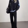 Varsity Patch Oversized Logo-Appliquéd Printed Cotton-Blend Jersey Hoodie - OU Varsity Patch Oversized Logo-Appliquéd Printed Cotton-Blend Jersey Hoodie - OU
