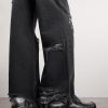 Distressed Wide-Leg Jeans - E2 Distressed Wide-Leg Jeans - E2