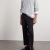 Logo-Appliquéd Cotton-Jersey Half-Zip Sweatshirt - OU Logo-Appliquéd Cotton-Jersey Half-Zip Sweatshirt - OU