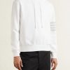 Logo-Appliquéd Striped Cotton-Jersey Hoodie - FR Logo-Appliquéd Striped Cotton-Jersey Hoodie - FR