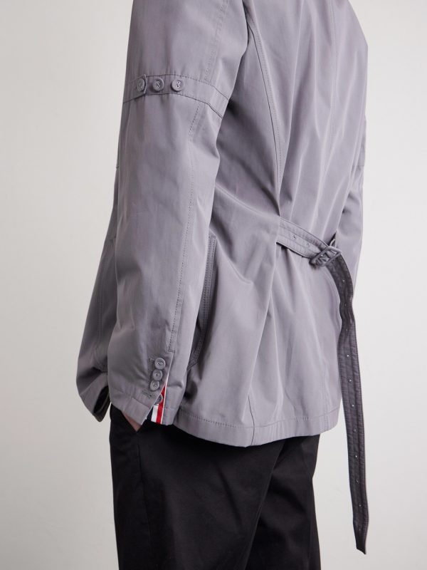 Belted Cotton Blazer - E2