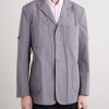 Belted Cotton Blazer - FR