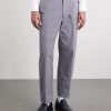 Carpenter Cropped Straight-Leg Belted Cotton Trousers - FR Carpenter Cropped Straight-Leg Belted Cotton Trousers - FR