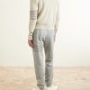 Straight-Leg Striped Cotton-Jersey Sweatpants - BK Straight-Leg Striped Cotton-Jersey Sweatpants - BK