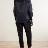 Logo-Appliquéd Shell Hooded Jacket - BK