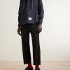 Logo-Appliquéd Shell Hooded Jacket - OU