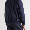 Striped Ripstop Track Jacket - BK Striped Ripstop Track Jacket - BK
