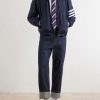 Striped Ripstop Track Jacket - OU Striped Ripstop Track Jacket - OU