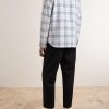 Checked Cotton-Blend Crepe Overshirt - BK