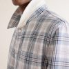 Checked Cotton-Blend Crepe Overshirt - CU
