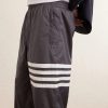 Tapered Striped Ripstop Sweatpants - CU