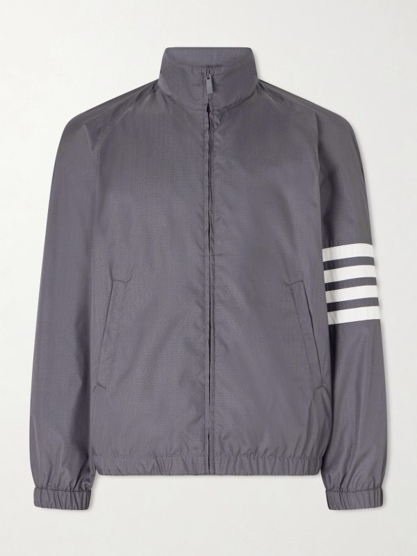 Striped Ripstop Track Jacket Striped Ripstop Track Jacket