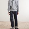 Logo-Appliquéd Striped Cotton-Jersey Hoodie - BK Logo-Appliquéd Striped Cotton-Jersey Hoodie - BK