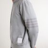 Logo-Appliquéd Striped Cotton-Jersey Hoodie - CU Logo-Appliquéd Striped Cotton-Jersey Hoodie - CU