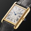 Tank Louis Cartier Automatic 27.75mm Large 18-Karat Gold and Alligator Watch, Ref. No. WGTA0357 - FR Tank Louis Cartier Automatic 27.75mm Large 18-Karat Gold and Alligator Watch, Ref. No. WGTA0357 - FR