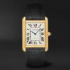 Tank Louis Cartier Automatic 27.75mm Large 18-Karat Gold and Alligator Watch, Ref. No. WGTA0357 Tank Louis Cartier Automatic 27.75mm Large 18-Karat Gold and Alligator Watch, Ref. No. WGTA0357