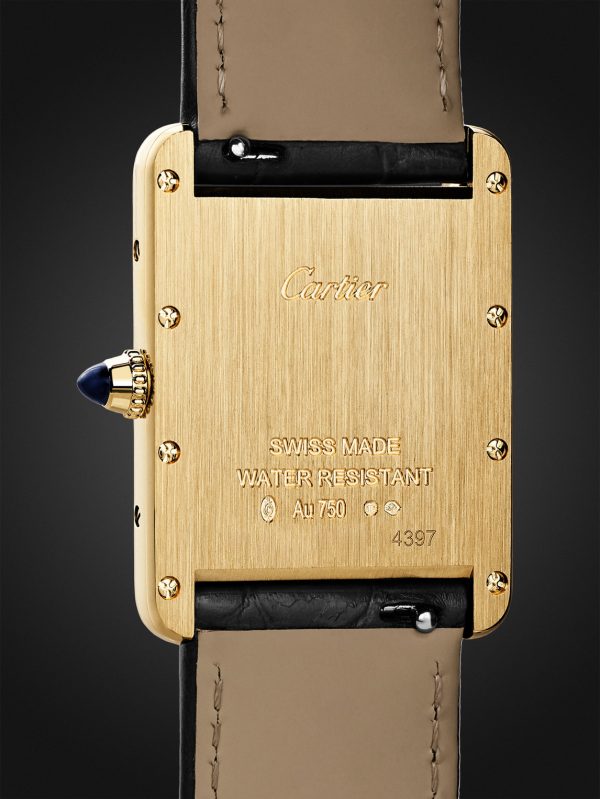 Tank Louis Cartier 34mm 18-Karat Gold and Alligator Watch, Ref. No. WGTA0343 - BK Tank Louis Cartier 34mm 18-Karat Gold and Alligator Watch, Ref. No. WGTA0343 - BK