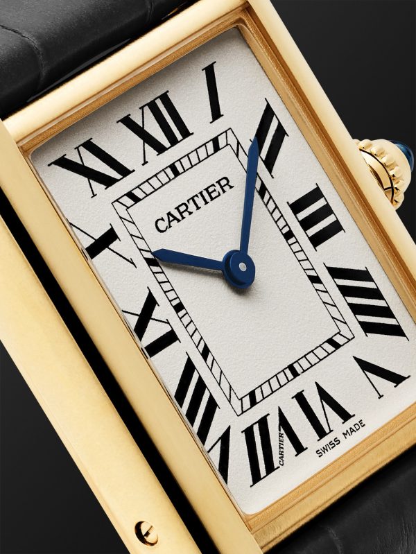 Tank Louis Cartier 34mm 18-Karat Gold and Alligator Watch, Ref. No. WGTA0343 - CU Tank Louis Cartier 34mm 18-Karat Gold and Alligator Watch, Ref. No. WGTA0343 - CU