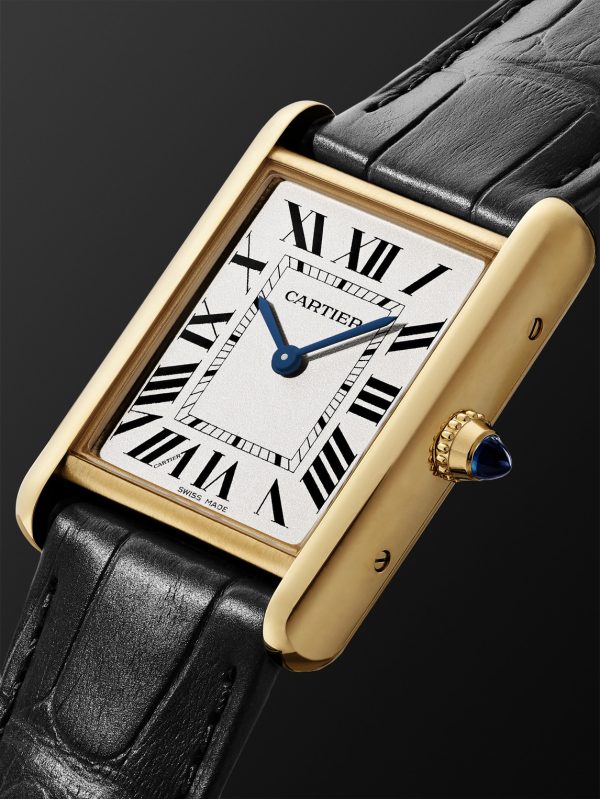Tank Louis Cartier 34mm 18-Karat Gold and Alligator Watch, Ref. No. WGTA0343 - FR Tank Louis Cartier 34mm 18-Karat Gold and Alligator Watch, Ref. No. WGTA0343 - FR