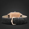 Santos-Dumont Large 43.5mm 18-Karat Rose Gold and Alligator Watch, Ref. No. WGSA0116 - E2 Santos-Dumont Large 43.5mm 18-Karat Rose Gold and Alligator Watch, Ref. No. WGSA0116 - E2