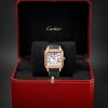 Santos-Dumont Large 43.5mm 18-Karat Rose Gold and Alligator Watch, Ref. No. WGSA0116 - E3 Santos-Dumont Large 43.5mm 18-Karat Rose Gold and Alligator Watch, Ref. No. WGSA0116 - E3