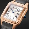Santos-Dumont Large 43.5mm 18-Karat Rose Gold and Alligator Watch, Ref. No. WGSA0116 - FR Santos-Dumont Large 43.5mm 18-Karat Rose Gold and Alligator Watch, Ref. No. WGSA0116 - FR