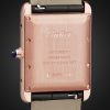 Tank Louis Cartier XL 27.75mm 18-Karat Gold and Alligator Watch, Ref. No. WGTA0346 - BK