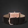 Tank Louis Cartier XL 27.75mm 18-Karat Gold and Alligator Watch, Ref. No. WGTA0346 - E2