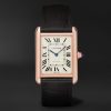 Tank Louis Cartier XL 27.75mm 18-Karat Gold and Alligator Watch, Ref. No. WGTA0346