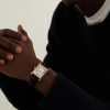 Tank Louis Cartier XL 27.75mm 18-Karat Gold and Alligator Watch, Ref. No. WGTA0346 - OU