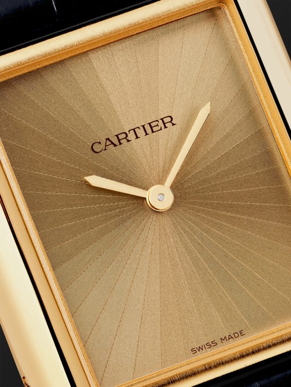 Tank Louis Cartier Medium Automatic 33.7mm 18-Karat Gold and Alligator Watch, Ref. No. WGTA0211 - CU Tank Louis Cartier Medium Automatic 33.7mm 18-Karat Gold and Alligator Watch, Ref. No. WGTA0211 - CU