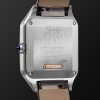 Santos-Dumont Small 38mm 18-Karat Rose Gold, Stainless Steel and Alligator Watch, Ref. No. W2SA0038 - BK Santos-Dumont Small 38mm 18-Karat Rose Gold, Stainless Steel and Alligator Watch, Ref. No. W2SA0038 - BK