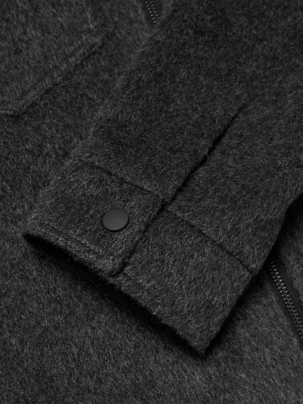 Norton Brushed Recycled Wool-Blend Jacket - E1 Norton Brushed Recycled Wool-Blend Jacket - E1