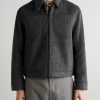 Norton Brushed Recycled Wool-Blend Jacket - FR Norton Brushed Recycled Wool-Blend Jacket - FR