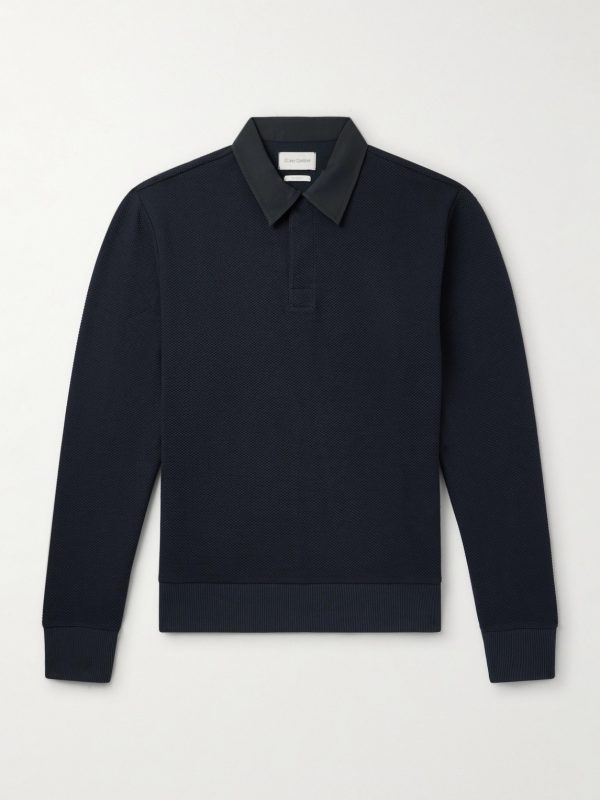 Organic Cotton-Blend Polo Shirt Organic Cotton-Blend Polo Shirt
