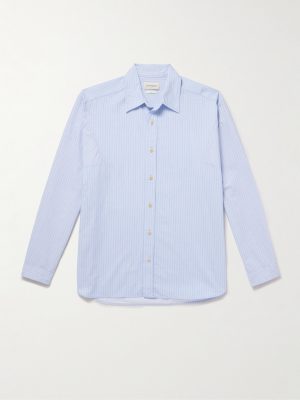 Garrison Striped Organic Cotton Shirt