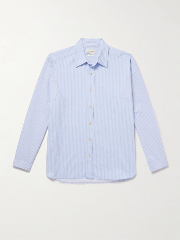 Garrison Striped Organic Cotton Shirt Garrison Striped Organic Cotton Shirt