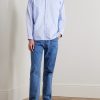 Garrison Striped Organic Cotton Shirt - OU Garrison Striped Organic Cotton Shirt - OU