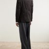 Double-Breasted Cotton-Blend Corduroy Suit Jacket - BK Double-Breasted Cotton-Blend Corduroy Suit Jacket - BK