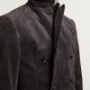 Double-Breasted Cotton-Blend Corduroy Suit Jacket - CU Double-Breasted Cotton-Blend Corduroy Suit Jacket - CU