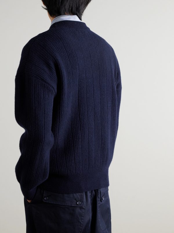 Burley Ribbed Wool Sweater - BK