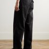 Orsman Wide-Leg Cotton-Blend Corduroy Trousers - BK Orsman Wide-Leg Cotton-Blend Corduroy Trousers - BK